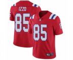 New England Patriots #85 Ryan Izzo Red Alternate Vapor Untouchable Limited Player Football Jersey