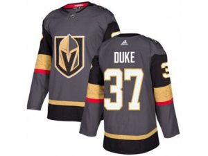 Vegas Golden Knights #37 Reid Duke Authentic Gray Home NHL Jersey