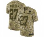 Oakland Raiders #27 Trayvon Mullen Limited Camo 2018 Salute to Service Football Jersey