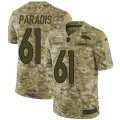 Denver Broncos #61 Matt Paradis Limited Camo 2018 Salute to Service NFL Jersey