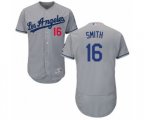 Los Angeles Dodgers Will Smith Grey Road Flex Base Authentic Collection Baseball Player Jersey
