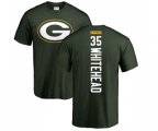 Green Bay Packers #35 Jermaine Whitehead Green Backer T-Shirt
