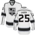 Los Angeles Kings #25 Brooks Laich Authentic White Away NHL Jersey