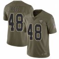 New Orleans Saints #48 Vonn Bell Limited Olive 2017 Salute to Service NFL Jersey