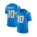 Los Angeles Chargers 2022 #10 Justin Herbert Blue With 2-star C Patch Vapor Untouchable Limited Stitched Jersey