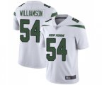 New York Jets #54 Avery Williamson White Vapor Untouchable Limited Player Football Jersey