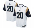 Los Angeles Rams #20 Troy Hill Game White Football Jersey