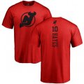 New Jersey Devils #10 Jimmy Hayes Red One Color Backer T-Shirt