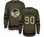 Adidas Buffalo Sabres #90 Ryan O'Reilly Authentic Green Salute to Service NHL Jersey