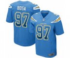 Los Angeles Chargers #97 Joey Bosa Elite Electric Blue Alternate Drift Fashion Football Jersey
