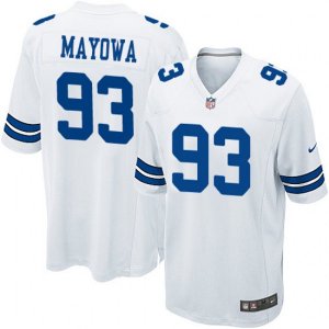 Dallas Cowboys #93 Benson Mayowa Game White NFL Jersey