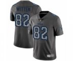 Dallas Cowboys #82 Jason Witten Gray Static Fashion Limited Football Jersey