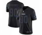 Dallas Cowboys #90 Demarcus Lawrence Limited Black Rush Impact Football Jersey