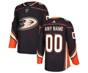 Anaheim Ducks Customized Premier Black Home Hockey Jersey