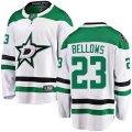 Dallas Stars #23 Brian Bellows Fanatics Branded White Away Breakaway NHL Jersey