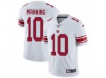 New York Giants #10 Eli Manning Vapor Untouchable Limited White NFL Jersey