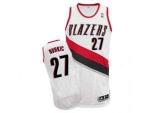 Portland Trail Blazers #27 Jusuf Nurkic Swingman White Home NBA Jersey