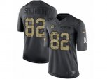 Pittsburgh Steelers #82 John Stallworth Limited Black 2016 Salute to Service NFL Jersey