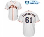 Houston Astros Rogelio Armenteros Replica White Home Cool Base Baseball Player Jersey