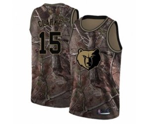 Memphis Grizzlies #15 Brandon Clarke Swingman Camo Realtree Collection Basketball Jersey