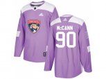 Florida Panthers #90 Jared McCann Purple Authentic Fights Cancer Stitched NHL Jersey