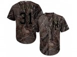 New York Mets #31 Mike Piazza Camo Realtree Collection Cool Base Stitched MLB Jersey