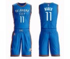 Oklahoma City Thunder #11 Abdel Nader Swingman Royal Blue Basketball Suit Jersey - Icon Edition
