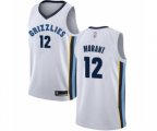 Memphis Grizzlies #12 Ja Morant Swingman White Basketball Jersey - Association Edition