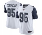Dallas Cowboys #95 Christian Covington Limited White Rush Vapor Untouchable Football Jersey