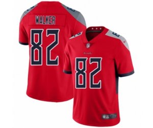 Tennessee Titans #82 Delanie Walker Limited Red Inverted Legend Football Jersey