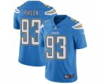 Los Angeles Chargers #93 Darius Philon Electric Blue Alternate Vapor Untouchable Limited Player Football Jersey