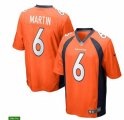 Denver Broncos #6 Sam Martin Nike Orange Vapor Untouchable Limited Jersey
