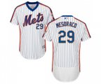 New York Mets #29 Devin Mesoraco White Alternate Flex Base Authentic Collection Baseball Jersey