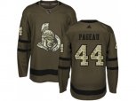 Adidas Ottawa Senators #44 Jean-Gabriel Pageau Green Salute to Service Stitched NHL Jersey