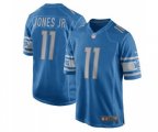 Detroit Lions #11 Marvin Jones Jr Game Light Blue Team Color Football Jersey