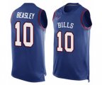 Buffalo Bills #10 Cole Beasley Limited Royal Blue Player Name & Number Tank Top Football Jersey