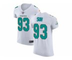 Miami Dolphins #93 Ndamukong Suh White Stitched NFL Vapor Untouchable Elite Jersey
