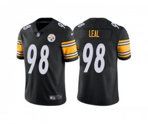 Pittsburgh Steelers #98 DeMarvin Leal Black Vapor Untouchable Limited Stitched Jersey