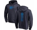 Oklahoma City Thunder #33 Mike Muscala Navy Blue One Color Backer Pullover Hoodie