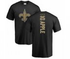 New Orleans Saints #25 Eli Apple Black Backer T-Shirt