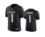 New York Jets #1 Ahmad Gardner 2022 Black Vapor Untouchable Limited Stitched Jersey