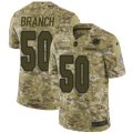 Miami Dolphins #50 Andre Branch Limited Camo 2018 Salute to Service NFL Jersey