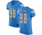 Los Angeles Chargers #98 Isaac Rochell Electric Blue Alternate Vapor Untouchable Elite Player Football Jersey