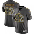 Pittsburgh Steelers #92 James Harrison Gray Static Vapor Untouchable Limited NFL Jersey