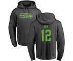 Seattle Seahawks 12th Fan Ash One Color Pullover Hoodie
