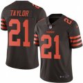Cleveland Browns #21 Jamar Taylor Limited Brown Rush Vapor Untouchable NFL Jersey