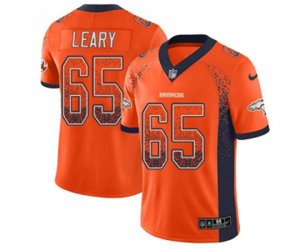 Denver Broncos #65 Ronald Leary Limited Orange Rush Drift Fashion Football Jersey