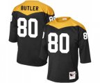 Pittsburgh Steelers #80 Jack Butler Elite Black 1967 Home Throwback Football Jersey