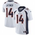 Denver Broncos #14 Cody Latimer White Vapor Untouchable Limited Player NFL Jersey