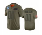 Detroit Lions Customized Camo 2019 Salute to Service Limited Jersey